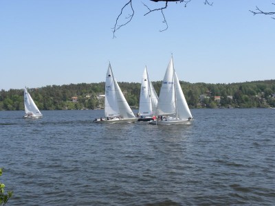 Målgång på Mälarvarvet (Foto: Dieter Bergau)