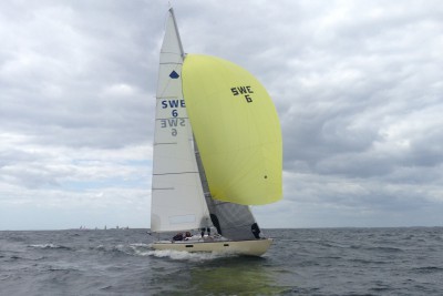 SWE 6, Maskros för "full spinnaker" under Sandhamn Open 2015. (Foto: Arvid Söderman)